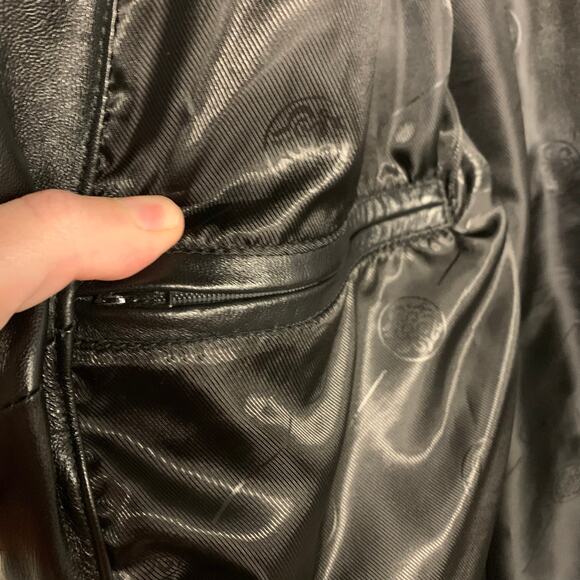 Genuine Leather Trench Belted Jacket Blazer Coat Black Longline Moto Buckle - Picture 11 of 12